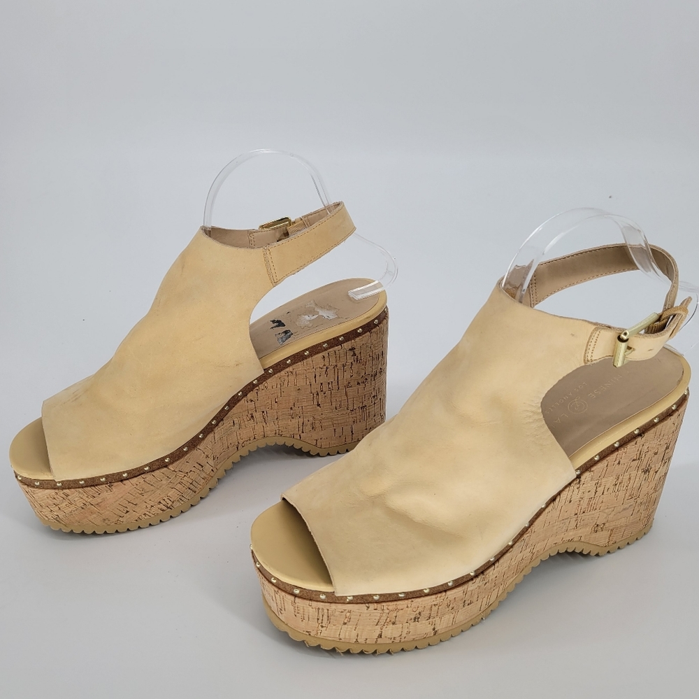 Chinese Laundry trinity wedge sandles size 11
